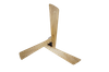 Airbena - Ventilador de techo con motor de CC y cuchilla de madera de 60 pulgadas, control remoto