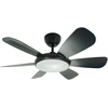 Airbena decorativo multifunción control inversión aire refrigeración RC LED ahorro de energía ventilador de techo con luz moderna