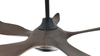 Airbena, gran oferta, modo de diseño, alta calidad, L, 3 colores, decorar ventilador de techo elegante, sin luz