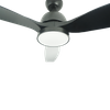 Ventilador de techo con motor DC de nuevo diseño de Airbena con color de luz LED opcional